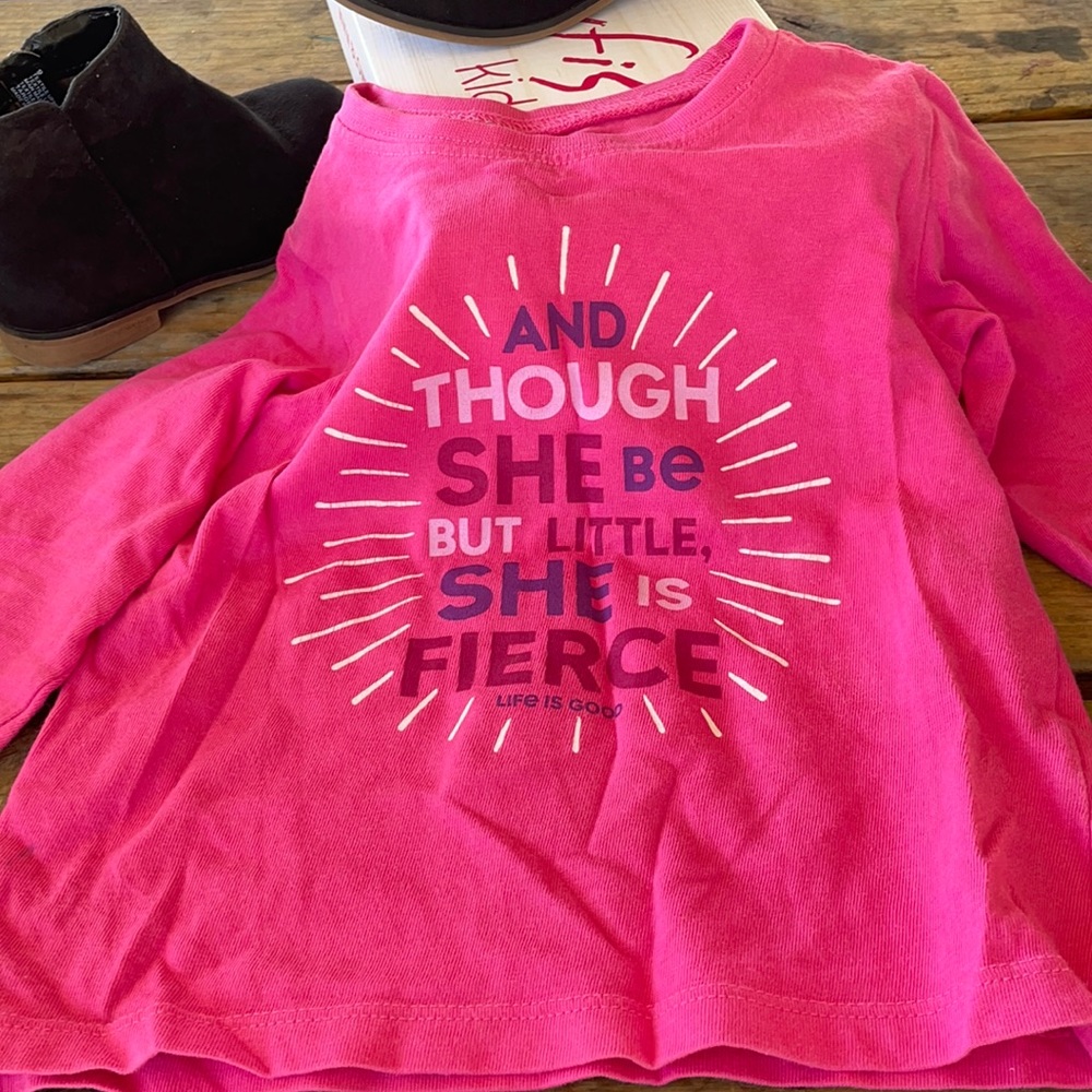 Life is Good Tee long sleeve shirt 2T toddler
